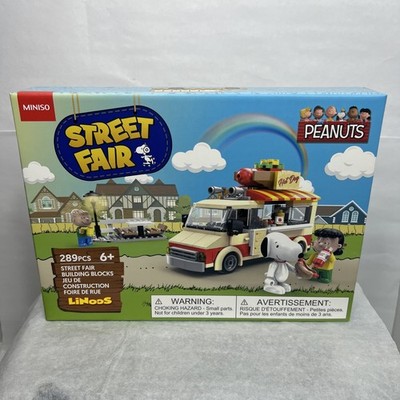 LiNoos Peanuts Snoopy  Street Fair  289pcs Block Set #LN8009