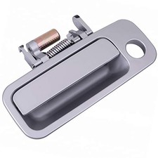 Front Left Driver Side Exterior Outside Door Handle Replacement for Silver