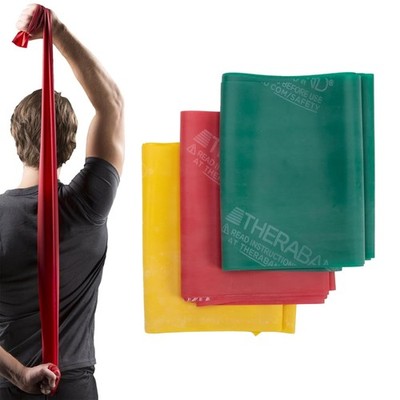 THERABAND Widerstandsbänder Set - Stretch gelb/rot/grün - Anfänger 