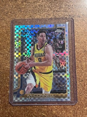 2025-26 Topps Chrome Basketball X-Fractor # 11 TJ McConnell