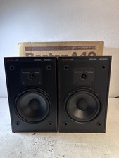 Vintage Boston Acoustics A40 Series II Speakers Complete Matching Serial Number 
