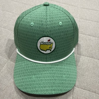 Masters Tournament グリーンキャップ 2026 Masters Tournament Green Chair Embroidered White Rope Hat