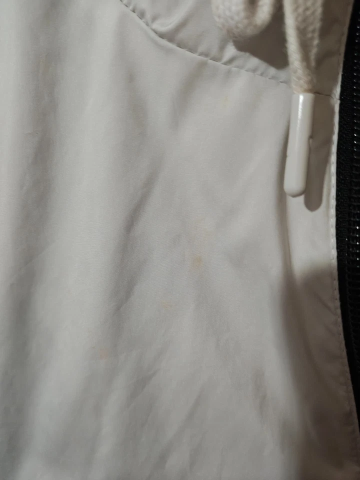 Chaqueta cortavientos Nike Sportswear Windrunner negra blanca talla XL con capucha años 90 Y2k Foto 3 de 4