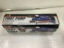 Performance Tool W1638db Foot Pump For Bikes And Sports 100 Psi Blue