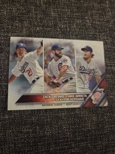 2016 Topps #125 Jake Arrieta / Clayton Kershaw / Zack Greinke LL Rainbow Foil