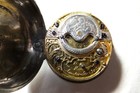 RARE DUTCH ANTIQUE MOCK PENDULUM CALENDAR  MID-LATE 1700'S REPOUSSE POCKET WATCH — photo 8