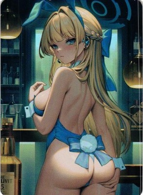 ASUMA TOKI Blue Archive Holographic Collectible Anime Card