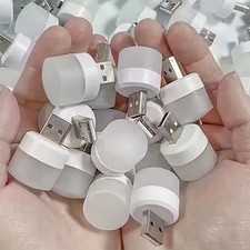 Portable USB Plug LED Light Eye Protection Mini Lamp for Reading/Bedside/Decor