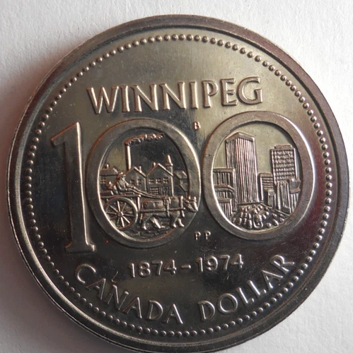 1974 CANADA DOLLAR - AU/UNC PROOF LIKE Coin - Lot M10