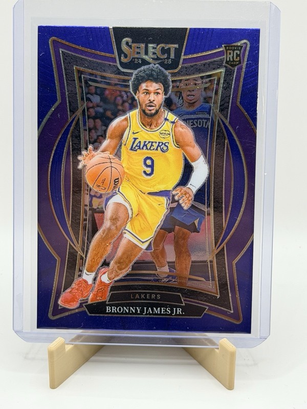 Bronny James Rookie Card RC NBA Prospect Lakers Legacy Star Rare Collectible