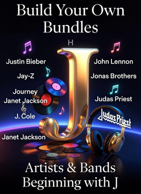 Build Your Own CD Bundle Artists & Bands Beginning With 'J' Buy 2 Get 1 Free