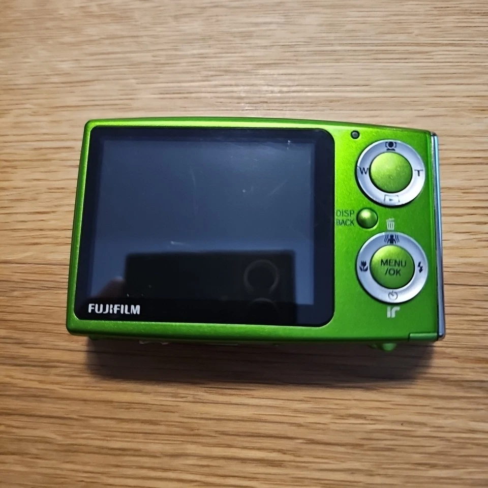 Digitalkamera Fujifilm Finepix Z20fd Hellgrün Getestet Funktioniert Mini Kratzer - Bild 4 von 4