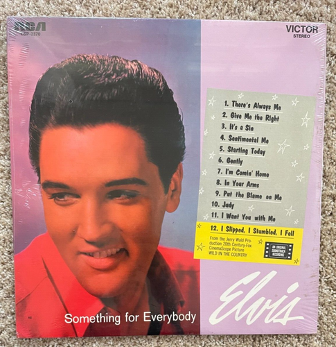 Elvis Presley Something For Every 1970s USA RCA Original Vinyl LP FACTORY SEALED