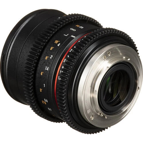 Lente de cine compacta de alta velocidad Rokinon 50 mm T1.3 para micro cuatro tercios Foto 3 de 3