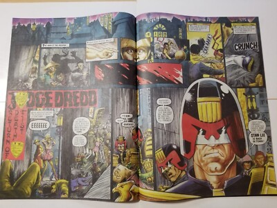 2000AD w/ Judge Dredd prog #540 VF/NM (Sept 19 1987 IPC UK