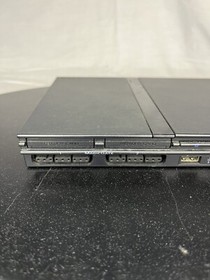 Sony PlayStation 2 PS2 Slim SCPH-70001 Gaming Console - W/ Controllers And Cords