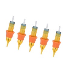 Tattoo Cartridge Needles Round Liner Silicone Wrap Large Ink Storage Fast Co AU