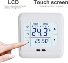 Raumthermostat digital Raumtemperaturregler LCD Raumregler 230V Fußbodenheizung