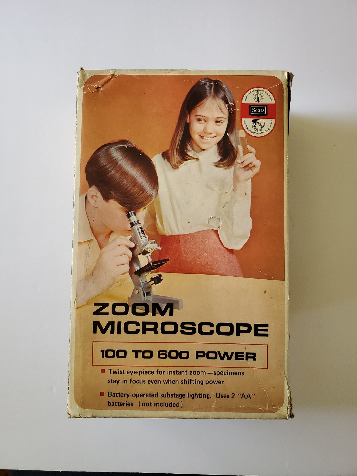 1970 Sears Microscope In Box Made In Japan 100600 Power eBay