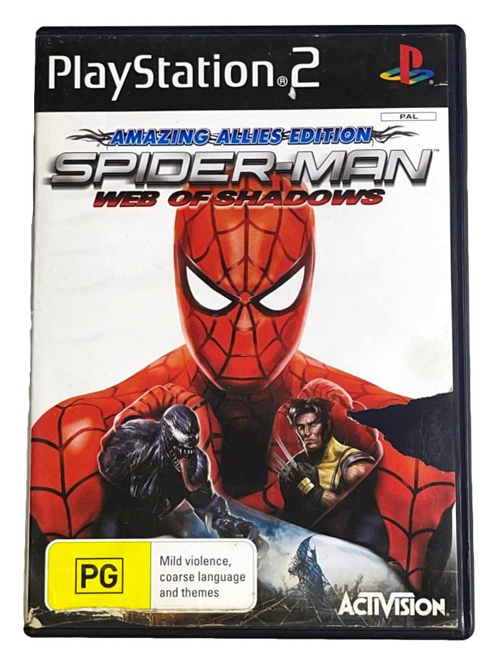 Spider-Man: Web Of Shadows - PS2 – Games A Plunder