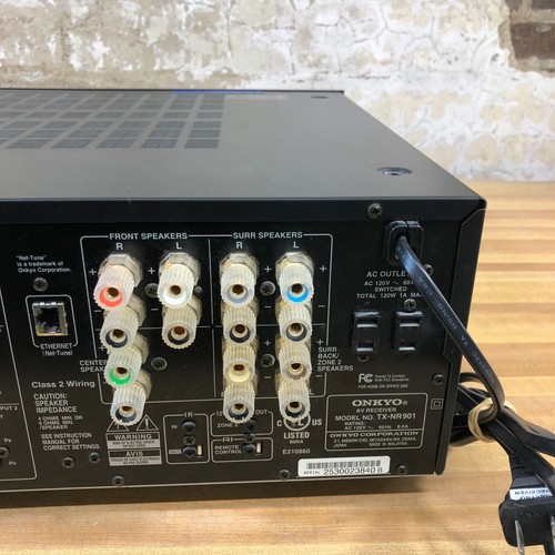 Onkyo TX NR901 7.1 Channel 770 Watt Receiver w/THX (TESTED) - Picture 8 of 10
