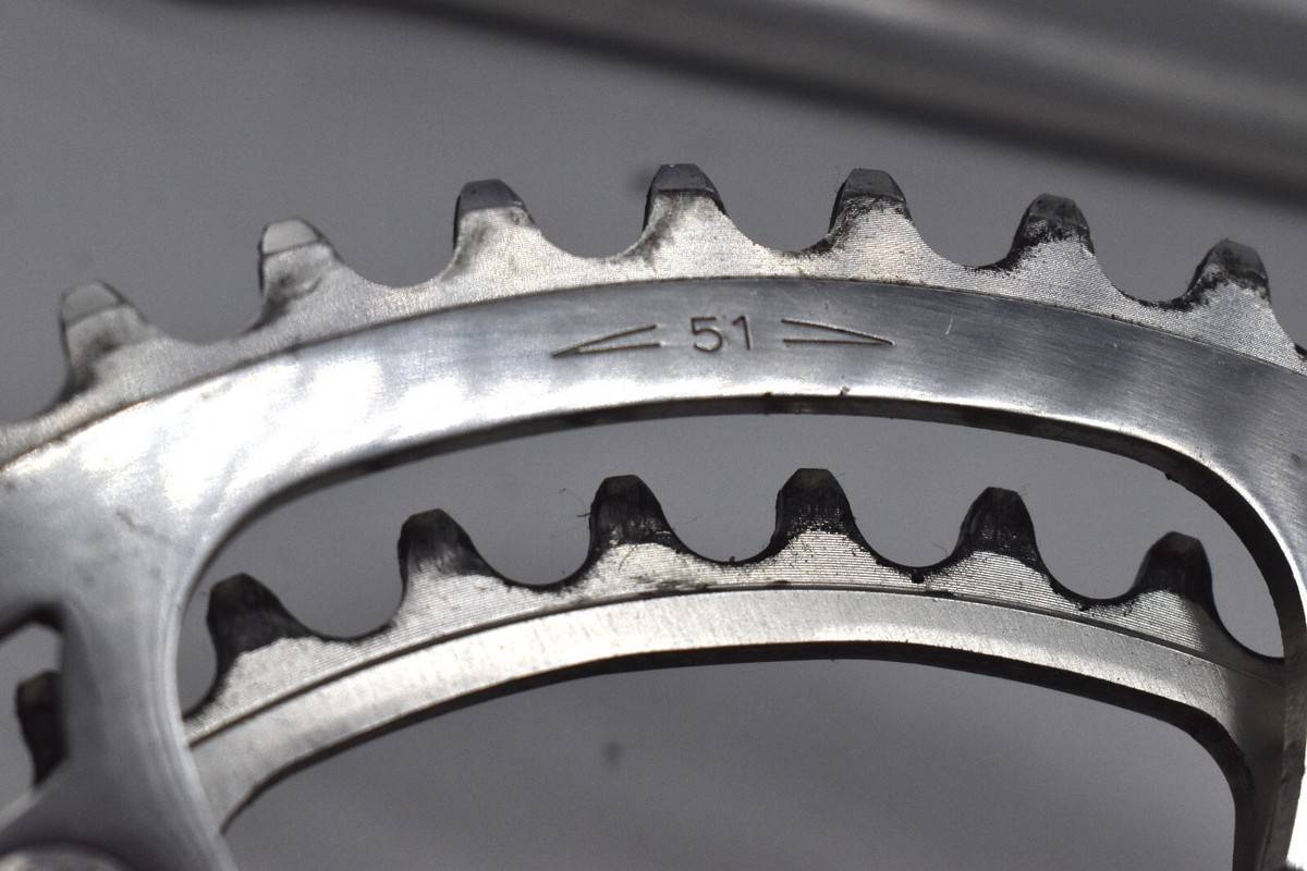 Pédalier Campagnolo Gran Sport 1979 – 170 Mm – 51/42T – 144 BCD – Italien