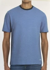 Scotch & Soda Amsterdam Men’s Short Sleeve Tee Shirt, Color Blue, Size XL.