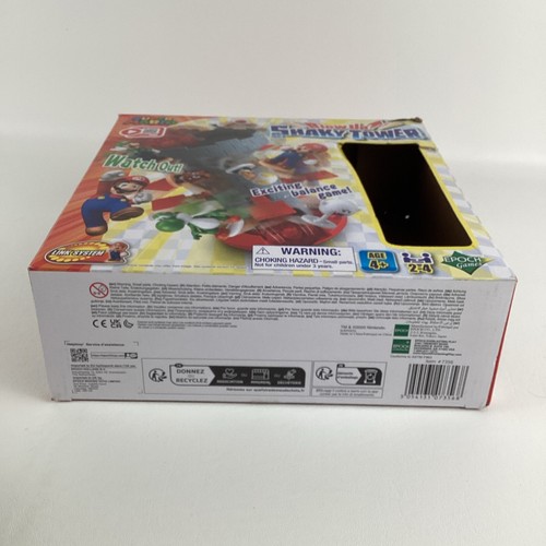 Super Mario Blow Up Shaky Tower Balancing Game Tabletop Skill Action Epoch - Afbeelding 13 van 13