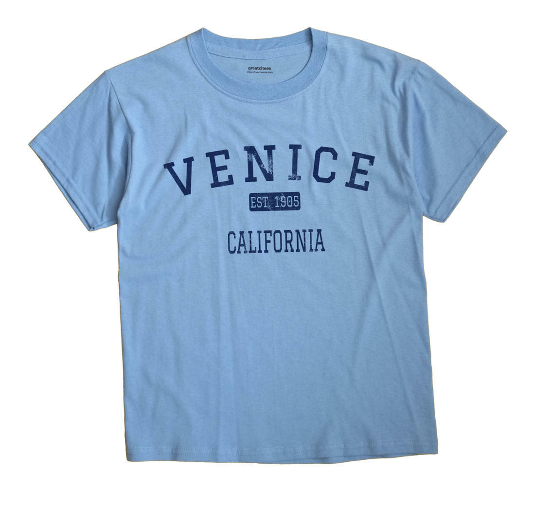 Venice California CA T-Shirt Los Angeles EST | eBay