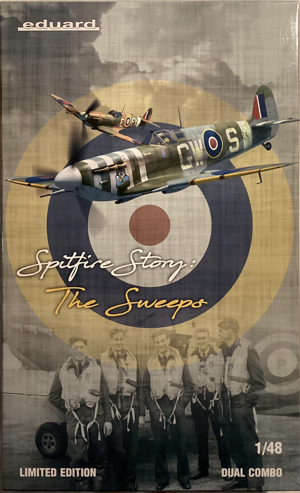 Maquette Spitfire Mk V 1/48 Eduard Dual Combo Limited Edition pour modélistes