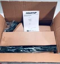 MOUNTUP Freestanding Single Monitor Stand 13-32in Screens Black MU0023