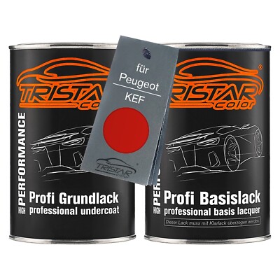 Autolack Set Dose für Peugeot KEF Rouge Royal Mail 2,0L