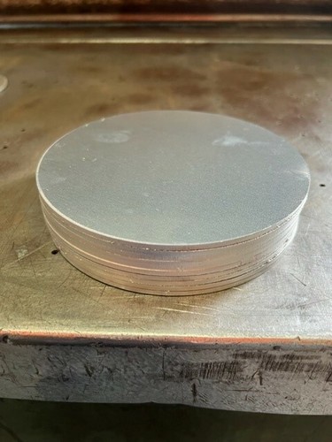 ALUMINIUM CIRCLE DISC'S 150mm DIAMETER - 3mm THICK - DISCOUNT 10 PACK - Picture 5 of 5