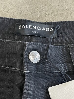 NWT: SS18 Balenciaga Japanese Twill Denim 