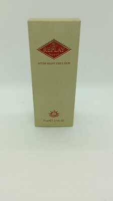 Replay Parfum. After Shave Emulsion 75ml. Vintage. Neu. Made In Italy.
