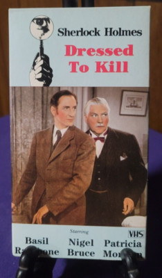 Sherlock Holmes in Dressed to Kill (VHS) Memory Lane Video