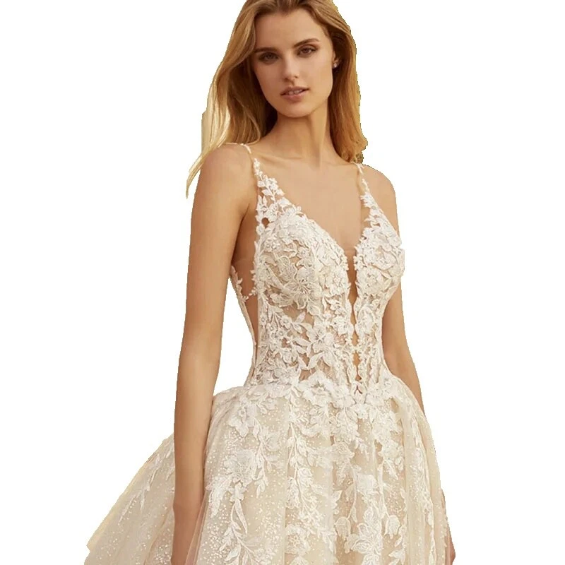 Satin Ball Gown White Wedding Dresses