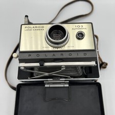 Polaroid Automatic 102 Land Camera 1960s Original Vintage Not Tested Clean