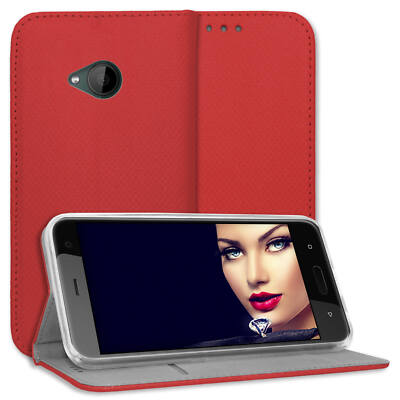 Schutzhülle Bookstyle für HTC U11 Life (5.2'') (rot) Tasche Case