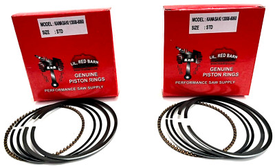 TWO SETS OF PISTON RINGS FITS KAWASAKI FH541V, FH580V, 13008-6060, USA SHIP