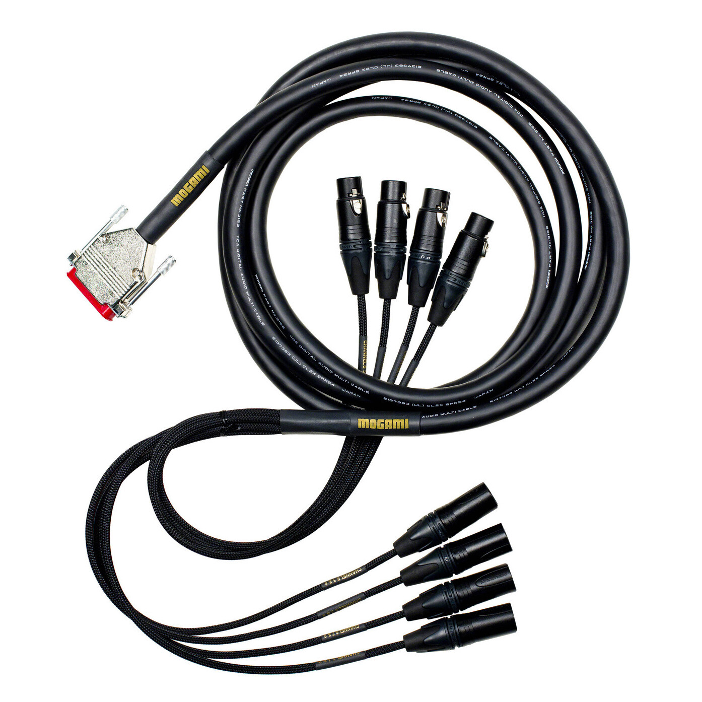 Кабель Mogami Gold AES Tascam DB25 для подключения к XLR-кабелю - 5