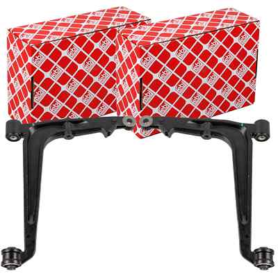 2x FEBI QUERLENKER SATZ VORNE UNTEN passend für VW CALIFORNIA TRANSPORTER LINKS+