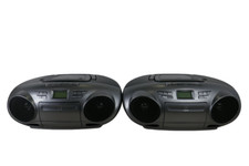 Insignia- AM/FM Radio Portable CD Boombox with Bluetooth - Pair - Free Shipping