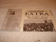 Time Life- Civil War Extra "Lost "Picture of Fredericksburg" (1999)