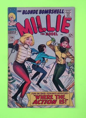 Millie the Model #136 Atlas 5.0 Comic Book G32-183