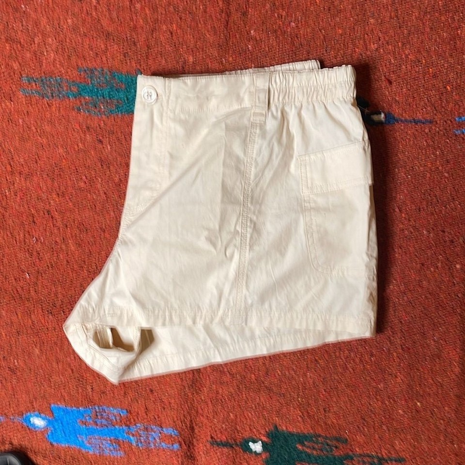 Wild Fable Cream Light Weight Cargo Womens Size XL Utility Shorts eBay