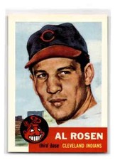 1991 Topps Archives 1953 - #135 - Al Rosen - Cleveland Indians