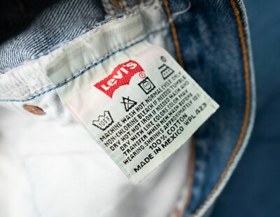 パンツ 1990's LEVI'S 501XX MADE IN USA W35 L34 No. 11 Vintage 90's Made in USA Levi's 501 Jeans W35/L34 – Second