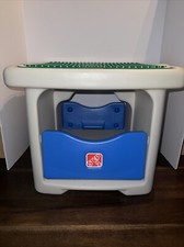 STEP 2 LEGO DUPLO TABLE Blue Green Building B...