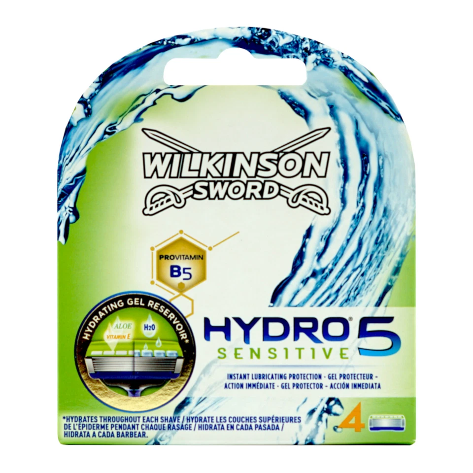 Wilkinson Sword Hydro 5 Sensitive Rasierklingen 2-3-4-5-8-10-12-16-20-OHNE OVP